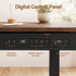 Artiss Motorised Standing Desk with Storage Drawer 120cm Rustic Brown