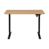 Artiss Electric Standing Desk Height Adjustable Table 120cm Natural Black
