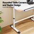 Artiss Manual Standing Desk Height Adjustable Workstation Computer Desks Study 100CM White