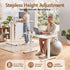 Standing Desk Electric Adjustable Ergonomic Office Table 100cm White