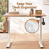 Standing Desk Electric Adjustable Ergonomic Office Table 100cm Oak