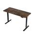 Standing Desk Height Adjustable 140cm Ergonomic Office Desk Brown