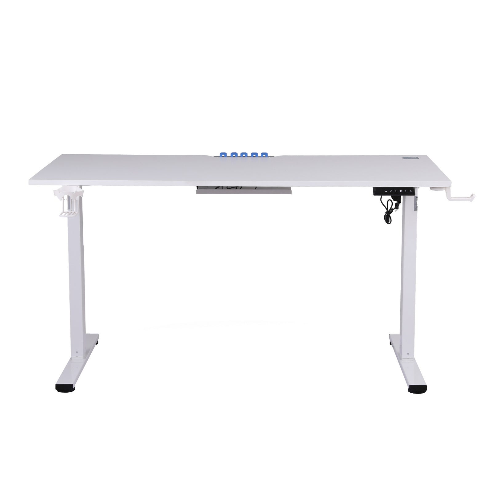 Electric Standing Desk Height Adjustable Gaming Desk Home Office 140cm