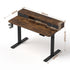 Artiss Electric Standing Desk 120cm Sit Stand Desk with Drawers Rustic Brown