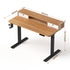 Artiss Electric Standing Desk 120cm Height Adjustable Sit Stand Desk Drawers Oak