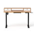 Artiss Electric Standing Desk 120cm Height Adjustable Sit Stand Desk Drawers Oak