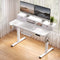 Artiss Electric Standing Desk 120cm Height Adjustable Sit Stand Desk White