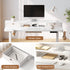 Artiss Electric Standing Desk 120cm Height Adjustable Sit Stand Desk White