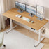 Standing Desk Height Adjustable 140cm Ergonomic Office Desk Oak