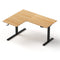 L-Shape Electric Standing Desk Sit Stand Up Height Adjustable Motorised