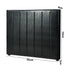 Oikiture Bed Frame Headboard King Single Size Bedhead Black Leather