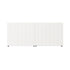 Bed Frame Headboard Double Queen King White Boucle