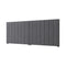 Bed Frame Headboard Double Queen King Size Grey Velvet