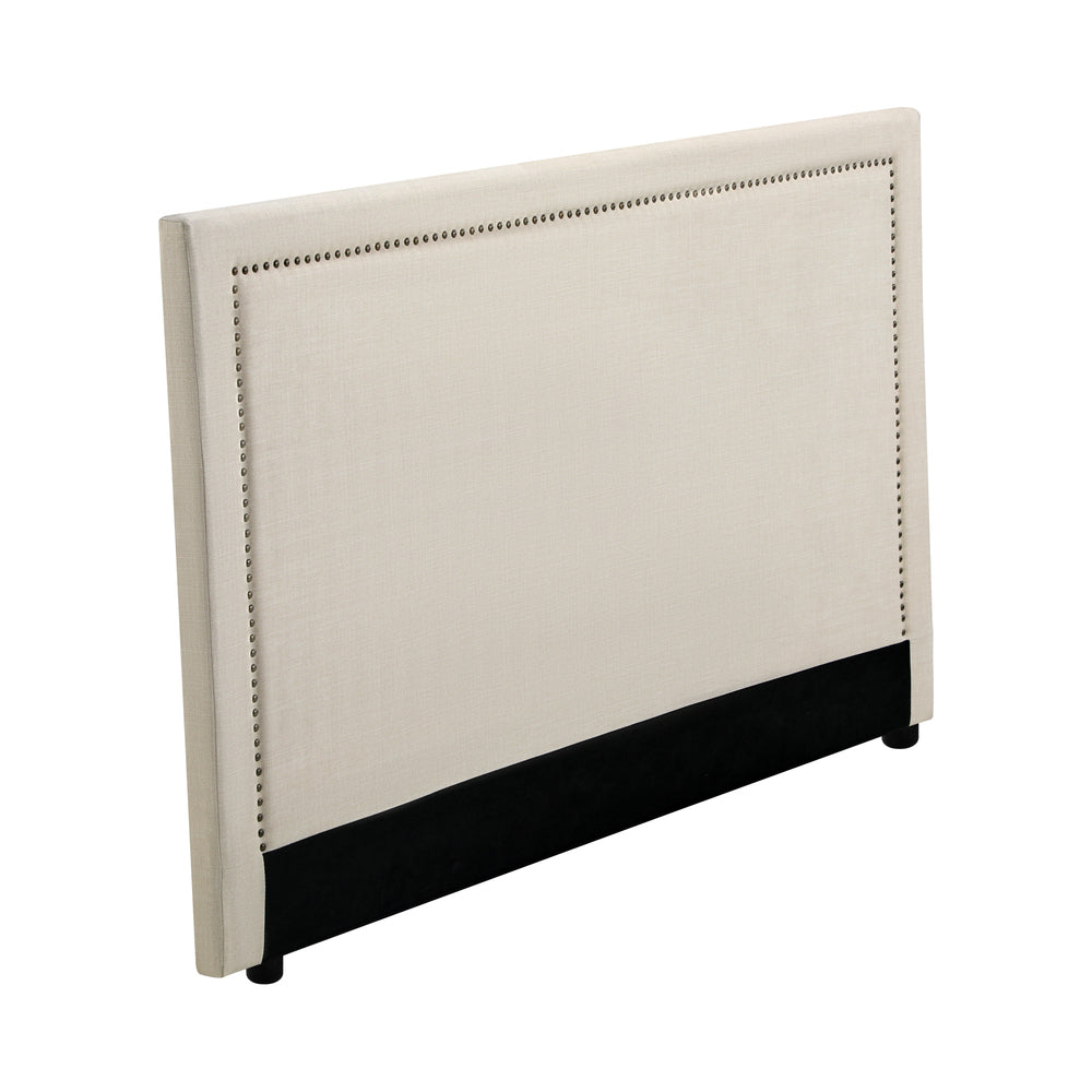 Double Size Bed Headboard Bedhead Beige