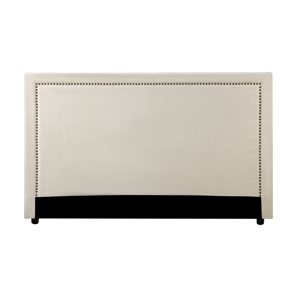 Queen Size Bed Headboard Bedhead Beige