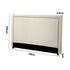 Single Bed Headboard Bedhead Beige