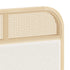 Bed Head Headboard Queen Size Rattan Bedboard Natural