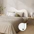 Bed Head Queen Size Headboard Boucle Fabric White