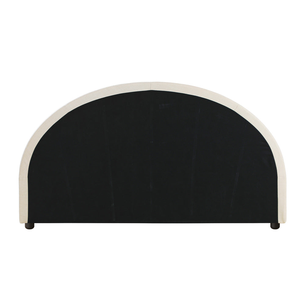 Bed Head King Size Headboard Fabric Beige