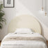Bed Head King Single Headboard Fabric Beige