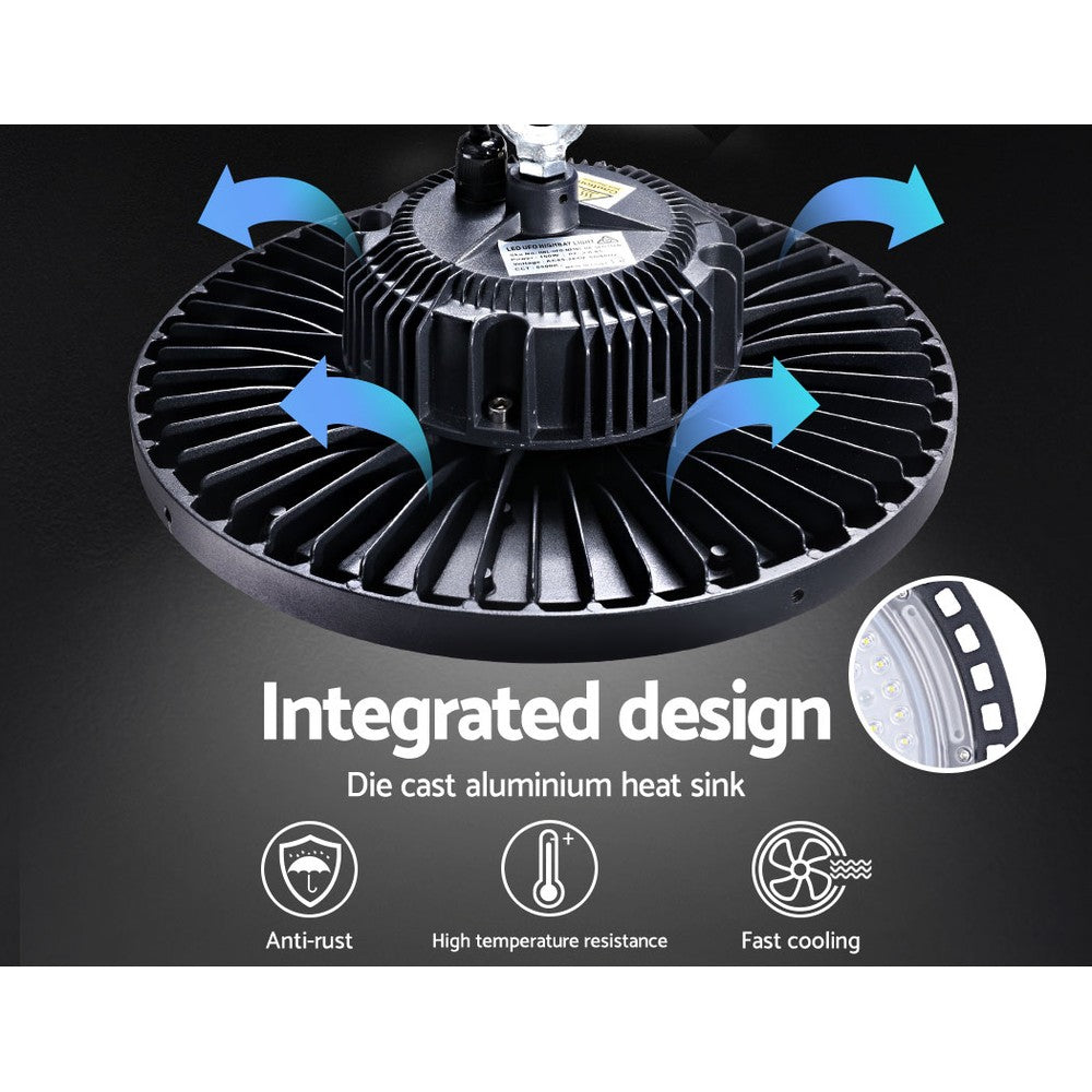 150W LED High Bay Light Warehouse Industrial Ceiling Lamp 15000LM