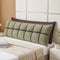 Headboard Pillow Double-Layer Storage Wedge Reading Backrest King Chair