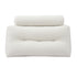 Giselle wedge pillow headboard with non-flattening shredded foam core, perfect for dorm reading or sofa lap desk, 330g corduroy cover, side pockets, King Single