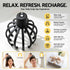 Livemor Head Massager Scalp Electric with 3 Modes, 360 Degree Head Massager Cordless Portable, Head Scratcher for Stress Relax