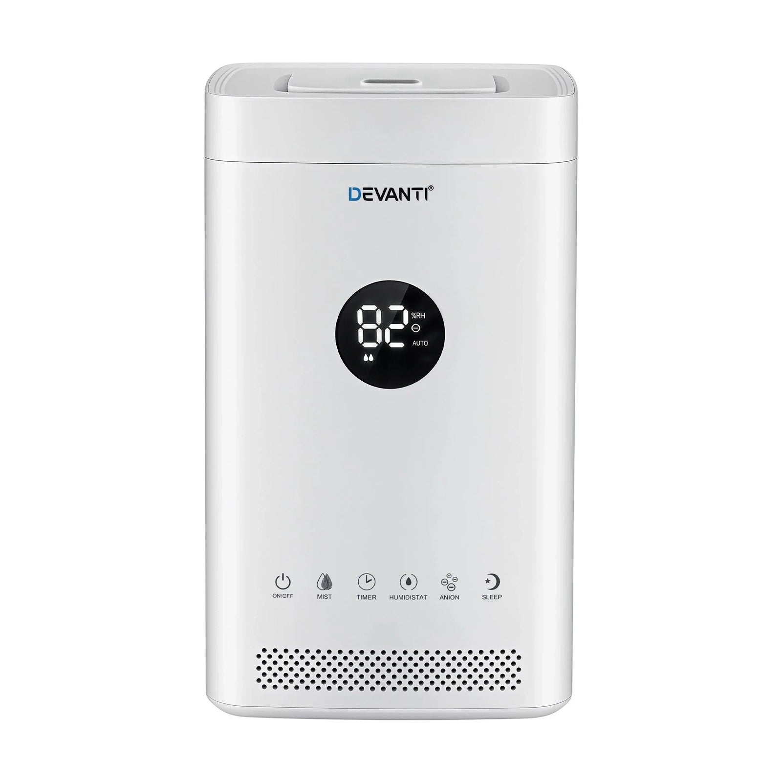Ultrasonic Humidifier 3.5L – Cool Mist, Auto Humidity, Ioniser, Sleep Mode