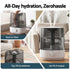 Humidifier – 4L Ultrasonic Cool Mist, 250ml/h, Top‑Fill, Aroma Tray, White