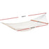 2 Person Rope Hammock Cotton Polyester Wooden Spreader Bars 180kg