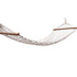 Single Hammock Cotton Rope Wooden Spreader Bars 150kg Cream