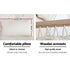 Hammock Chair with Stand Cream – Hanging Swing, Timber Rail, 120kg