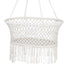 Gardeon Hammock Chair Cotton Swing Chair Outdoor Indoor Cream