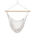 Gardeon Hammock Chair Outdoor Hanging Camping Mesh Indoor Cream