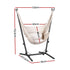 Gardeon Hammock Chair Outdoor Camping Hanging with Stand Cream