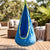 Gardeon Kids Hammock Chair Camping 70cmx150cm with Cushion Storage Bag Blue
