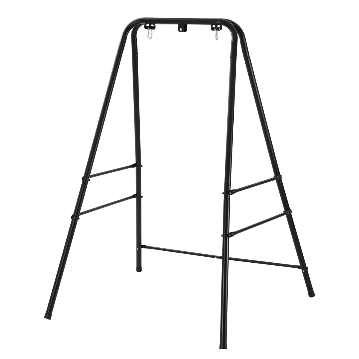 Gardeon Hammock Chair Stand 180cm Steel Frame 150kg for Hanging Swing Black