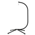 Gardeon Hammock Chair Stand 195cm Metal Frame 150kg for Hanging Swing Black