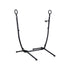 Hammock Chair Stand Iron Frame w/ Phone Holder Black