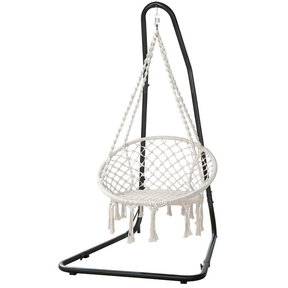 Hammock Hanging Chair with Steel Stand