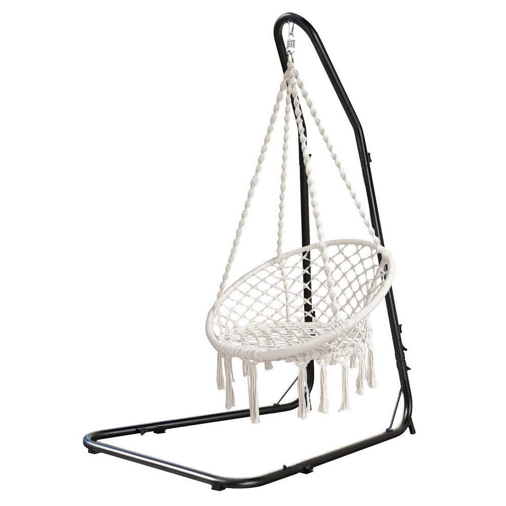 Hammock Hanging Chair with Steel Stand