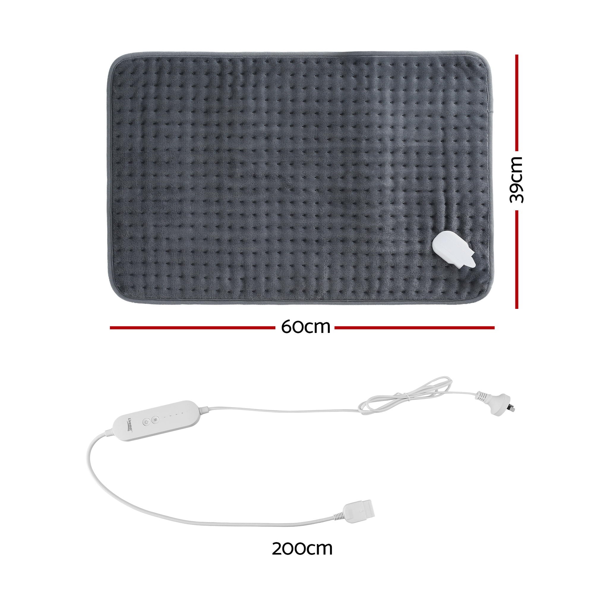 Electric Heating Pad Heat Mat 60x39cm
