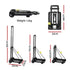 Folding Trolley Portable Hand Truck Lightweight Travel Luggage Black