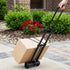 Folding Trolley Portable Hand Truck Lightweight Travel Luggage Black
