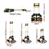 Folding Trolley Portable Hand Truck Lightweight Travel Luggage Silver