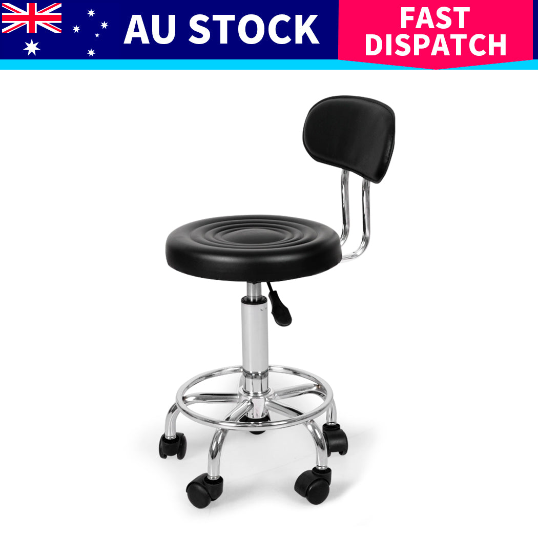 Levede 4x Salon Stool Swivel Bar Stools-2018816851777294344