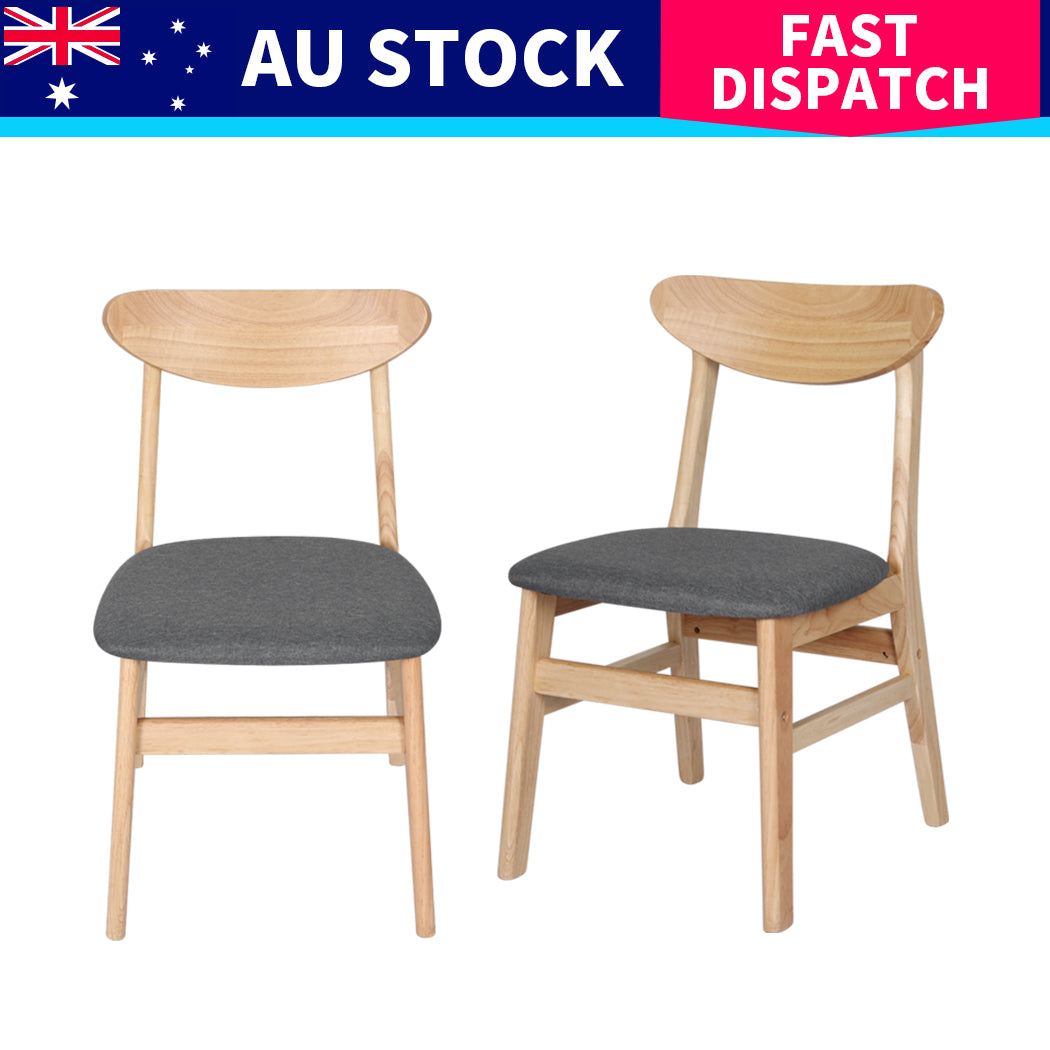 Levede 8xDining Chairs Kitchen Chair Nature-1975420355854077960