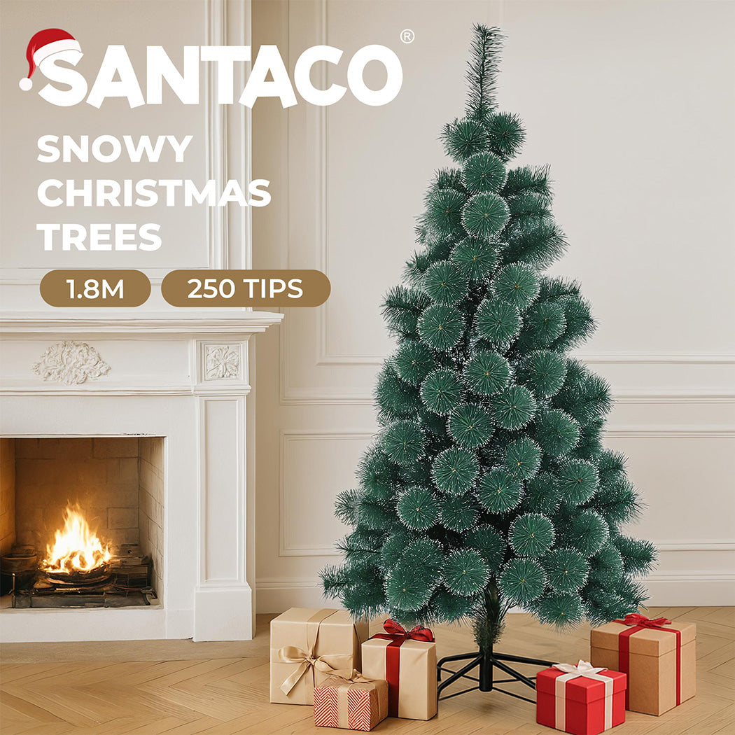 Santaco 1.8M 250 Tips Christmas Tree Full Pine Needle-1950770005780074501