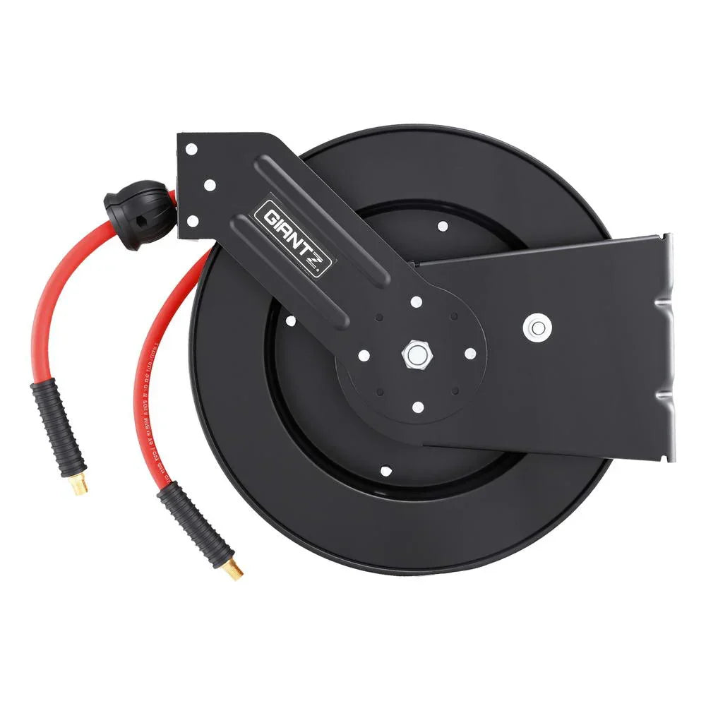 Air Hose Reel 3/8 IN x 15m Retractable Air Hose 300PSI